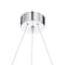 Cwi Lighting Juno LED Chandelier With Chrome Finish 5704P16-1-601-B - alternate 3